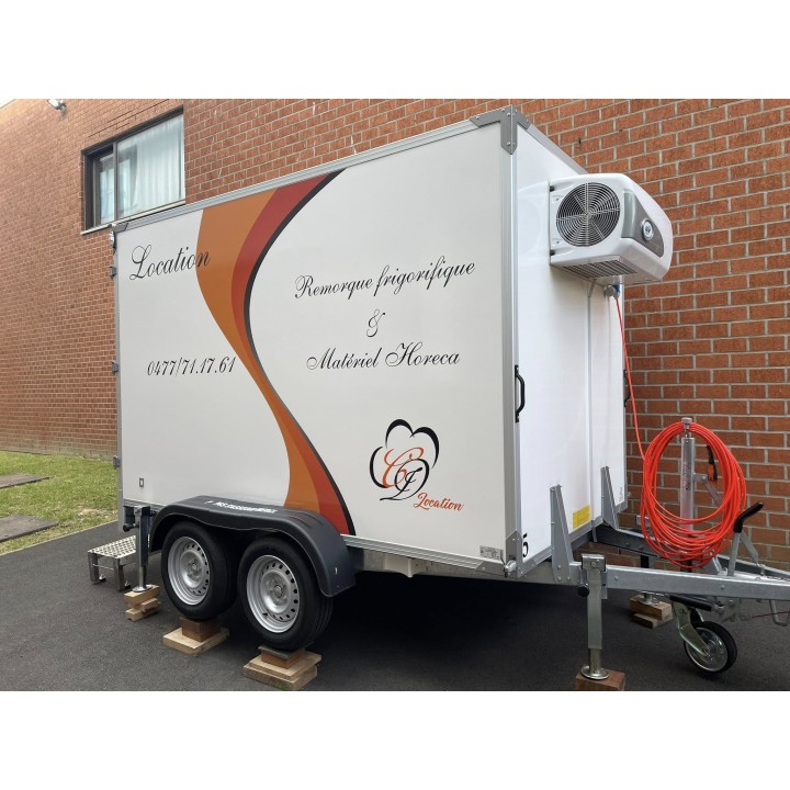 Remorque frigo 9m³