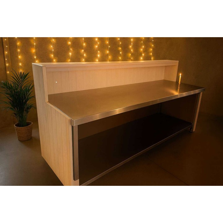 Bar blanc - 2M de long