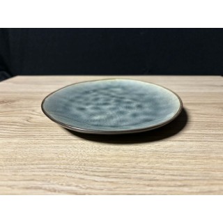 Assiettes œufs bleu/vert 20cm