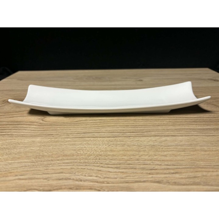 Assiettes rectangles Longueur 26 cm largueur 7 cm