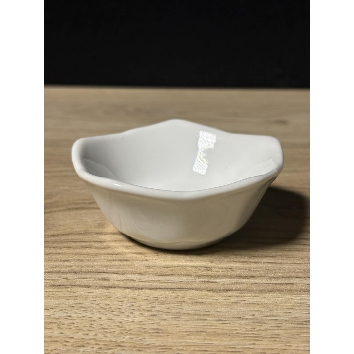 Verrines hexagonal 8,5cm sur 3cm