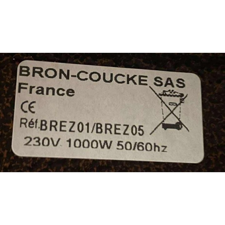 Appareil à raclette 1/2 roue