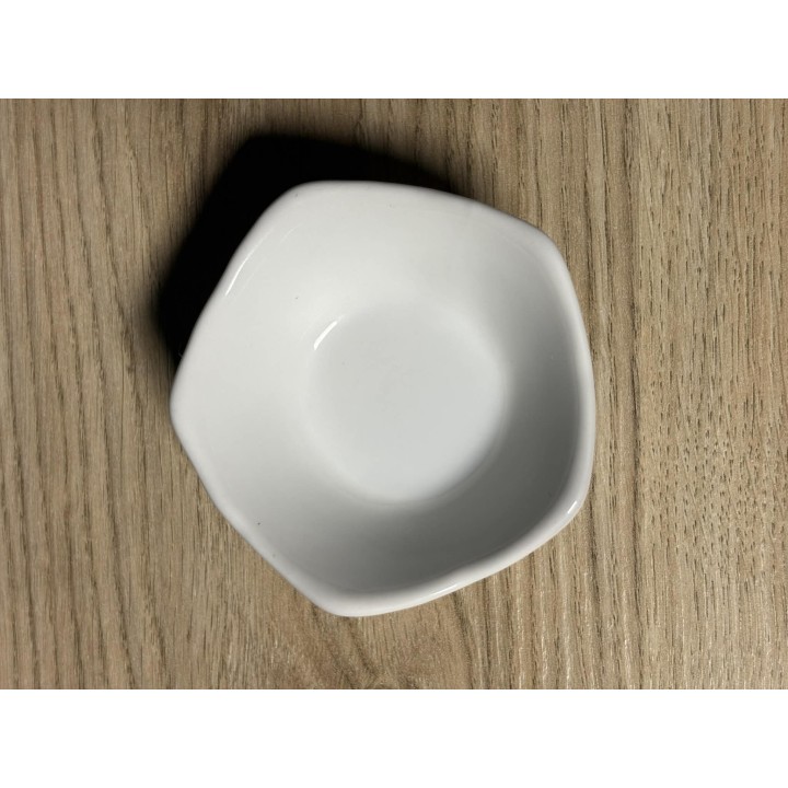 Verrines hexagonal 8,5cm sur 3cm