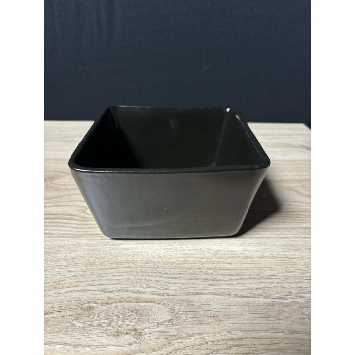 Saladier carré noir