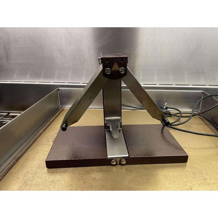 Appareil à raclette 1/4 de roue