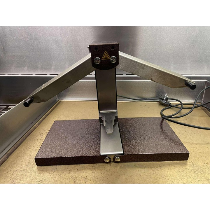 Appareil à raclette 1/4 de roue