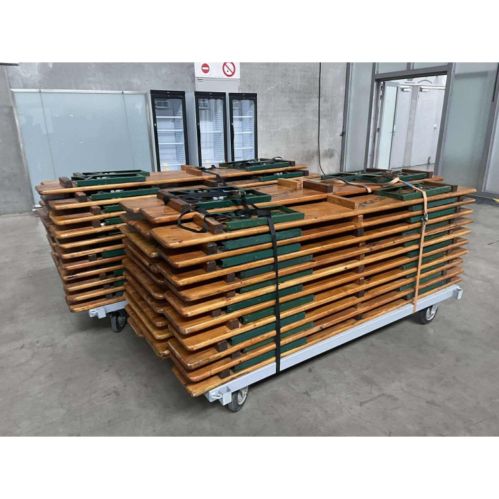 Table et banc brasseur