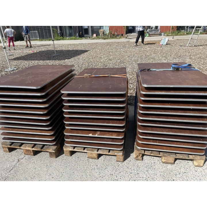 Table rectangle 120cm sur 80cm