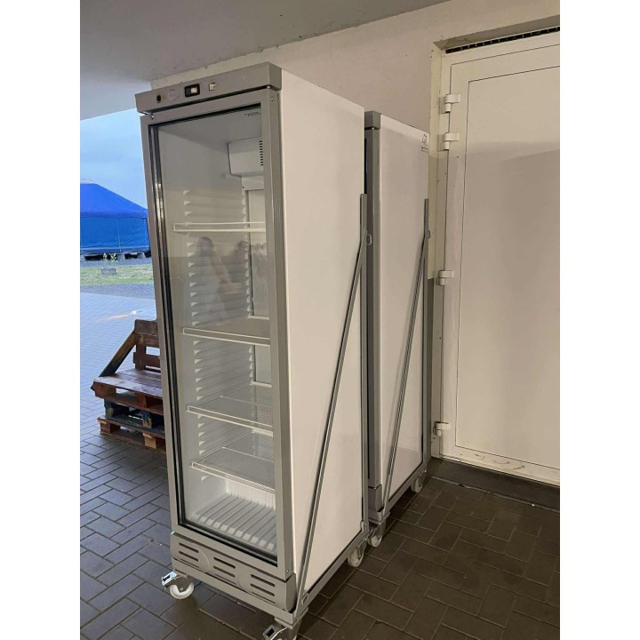 Frigo vitrine sur chariot à boissons de 380 litres