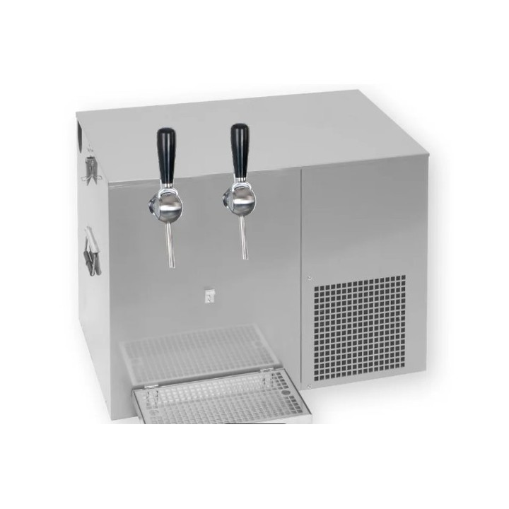 Pompe à bière 2 têtes à poser sur table