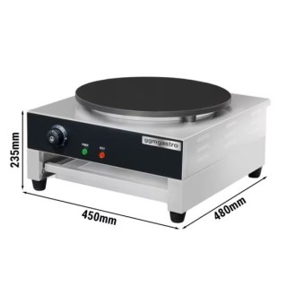 Appareil à crêpes – Ø 400 mm