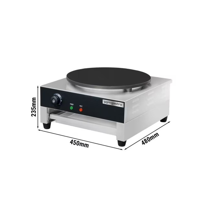 Appareil à crêpes – Ø 400 mm