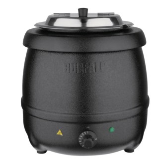 Marmite à soupe noire