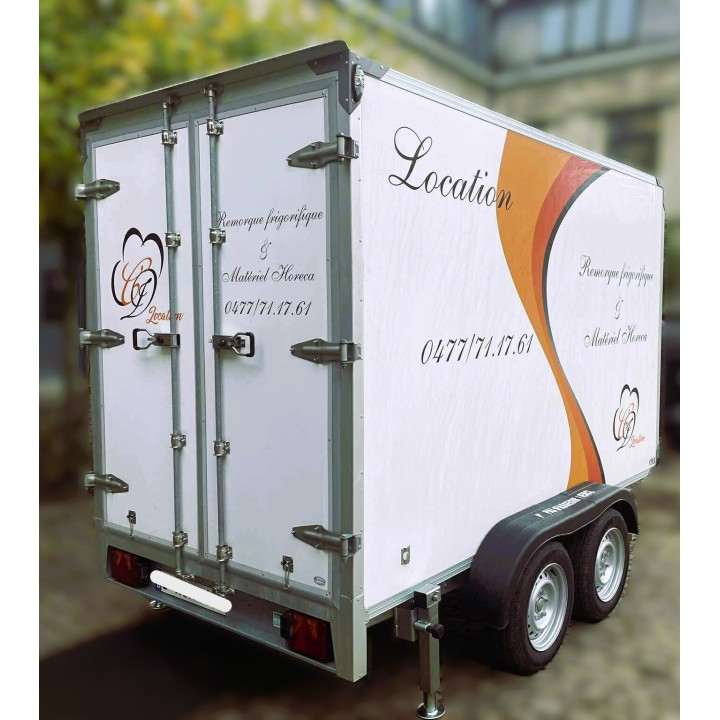 Remorque congélation - 20°c
