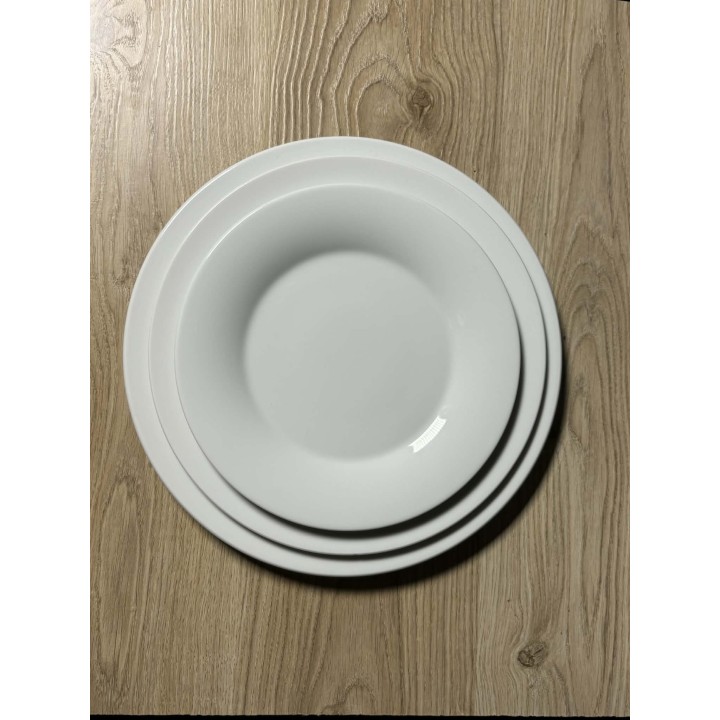 Service assiettes rondes