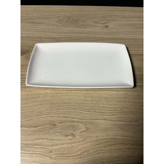 Assiettes rectangles dessert/entrée